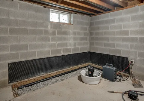 Interior Weeping Tile & Sump Systems in Waterloo