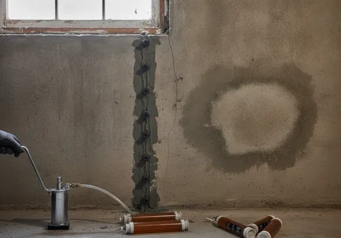 Leaking Crack Injection & Sealing in Waterloo